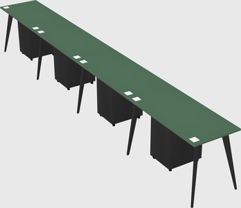 Modern rectangular office desk