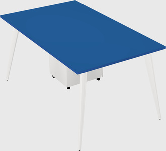 Modern rectangular office desk