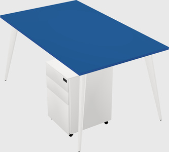 Modern rectangular office desk