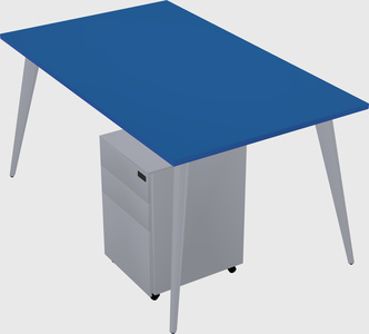 Modern rectangular office desk
