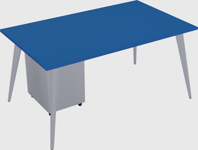 Modern rectangular office desk