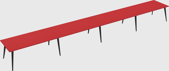Modern rectangular office desk