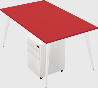 Modern rectangular office desk