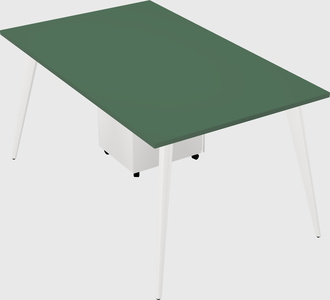 Modern rectangular office desk