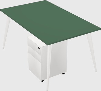 Modern rectangular office desk