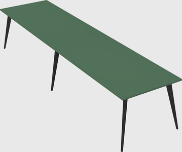 Modern rectangular office desk