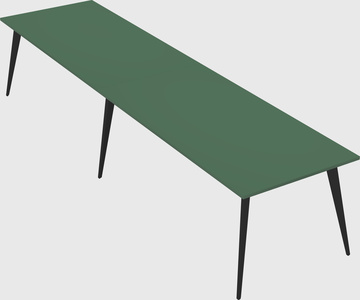 Modern rectangular office desk
