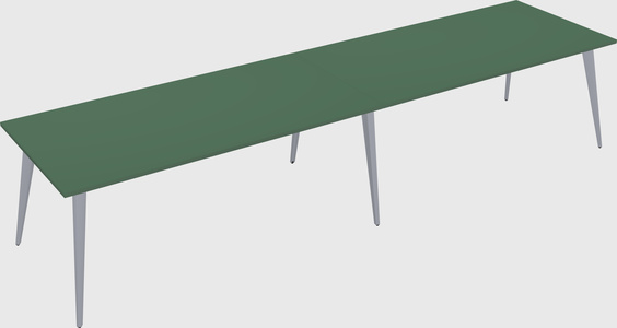 Modern rectangular office desk