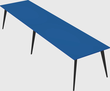 Modern rectangular office desk