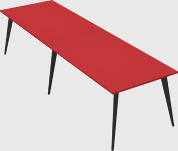 Modern rectangular office desk