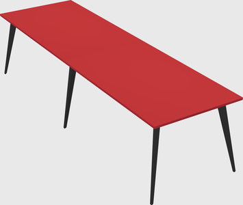 Modern rectangular office desk