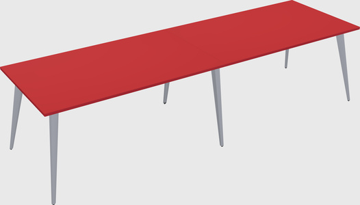 Modern rectangular office desk