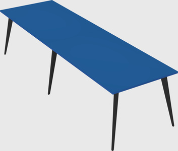 Modern rectangular office desk