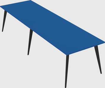Modern rectangular office desk