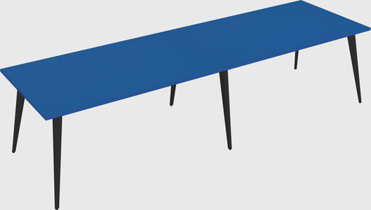 Modern rectangular office desk