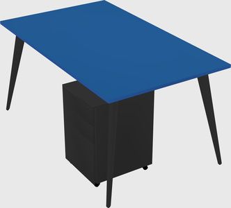 Modern rectangular office desk