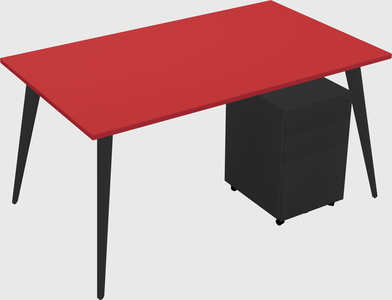 Modern Rectangular Office Desk