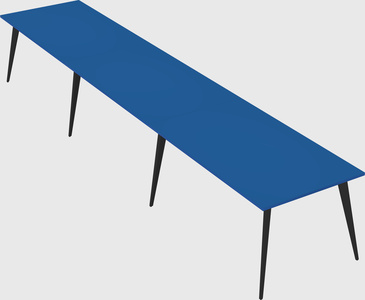 Modern rectangular office desk