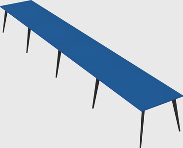 Modern rectangular office desk
