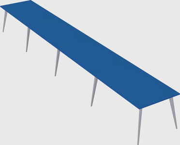 Modern rectangular office desk