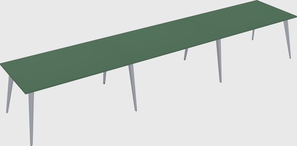 Modern rectangular office desk