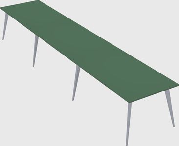 Modern rectangular office desk