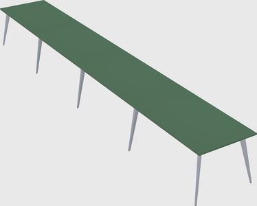 Modern rectangular office desk