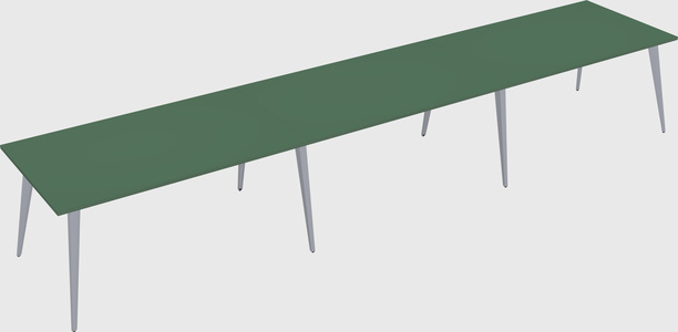 Modern rectangular office desk