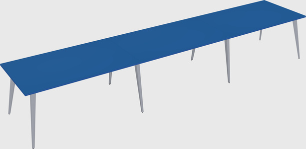 Modern rectangular office desk