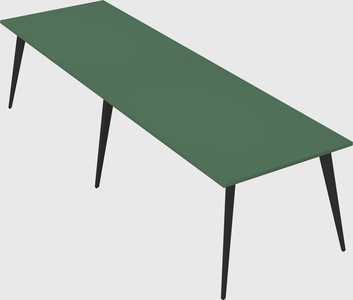 Modern rectangular office desk