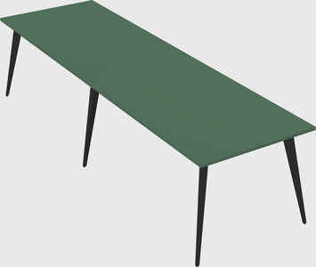 Modern rectangular office desk
