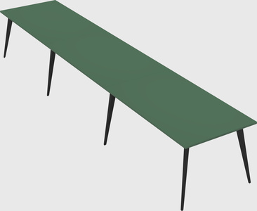 Modern rectangular office desk