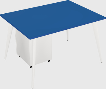 Modern rectangular office desk