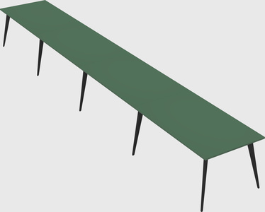Modern rectangular office desk