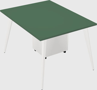 Modern rectangular office desk