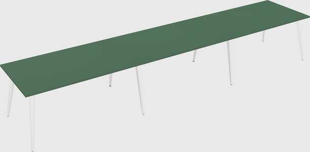 Modern rectangular office desk