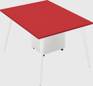 Modern rectangular office desk