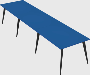 Modern rectangular office desk
