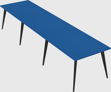 Modern rectangular office desk