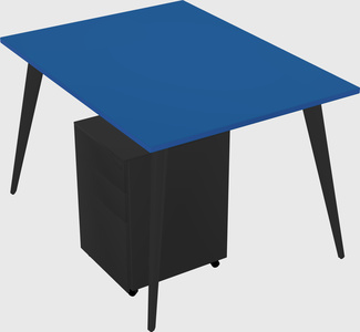 Modern rectangular office desk