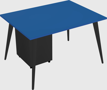 Modern rectangular office desk