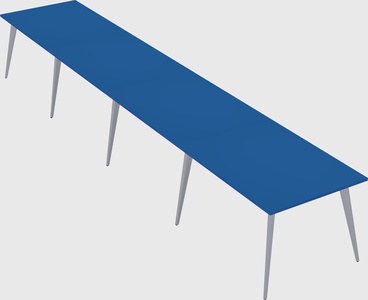 Modern rectangular office desk
