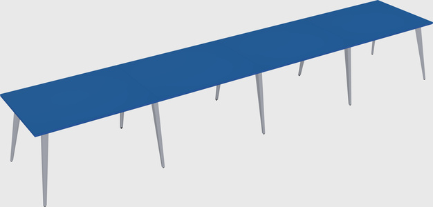 Modern rectangular office desk