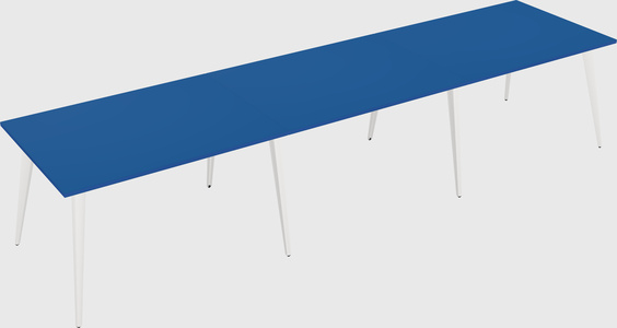 Modern rectangular office desk