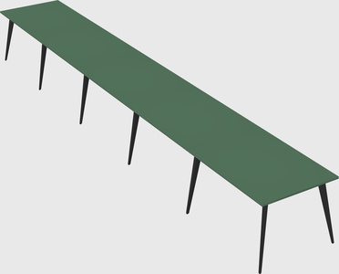 Modern rectangular office desk