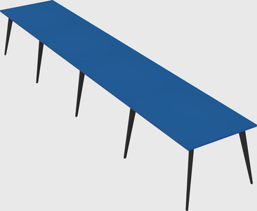 Modern rectangular office desk