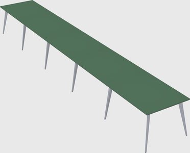 Modern rectangular office desk