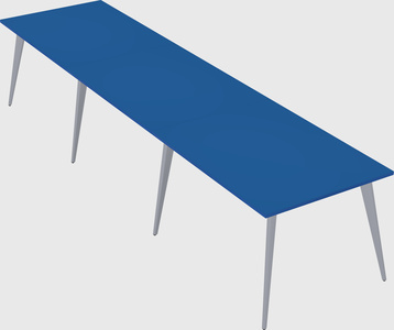 Modern rectangular office desk