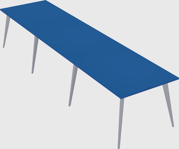 Modern rectangular office desk
