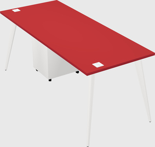 Modern rectangular office desk